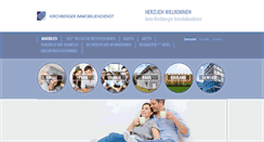 Desktop Screenshot of kirchberger-immobilien.de
